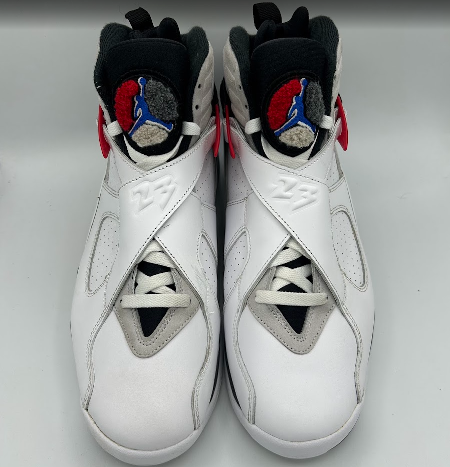 Jordan 8 Retro White True Red (2025)