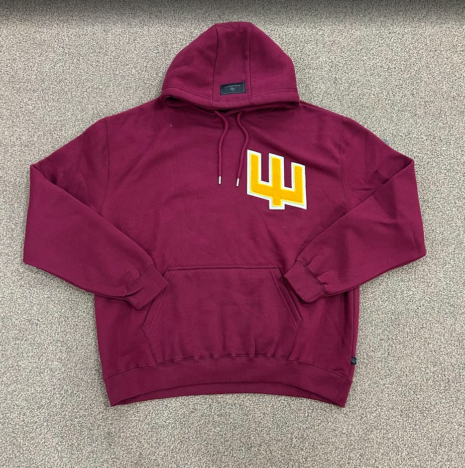ExtinctMale Washington Commanders Chenille Logo Pullover