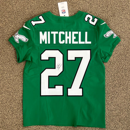 Quinyon Mitchell #27 Autographed Football Jersey W/ COA