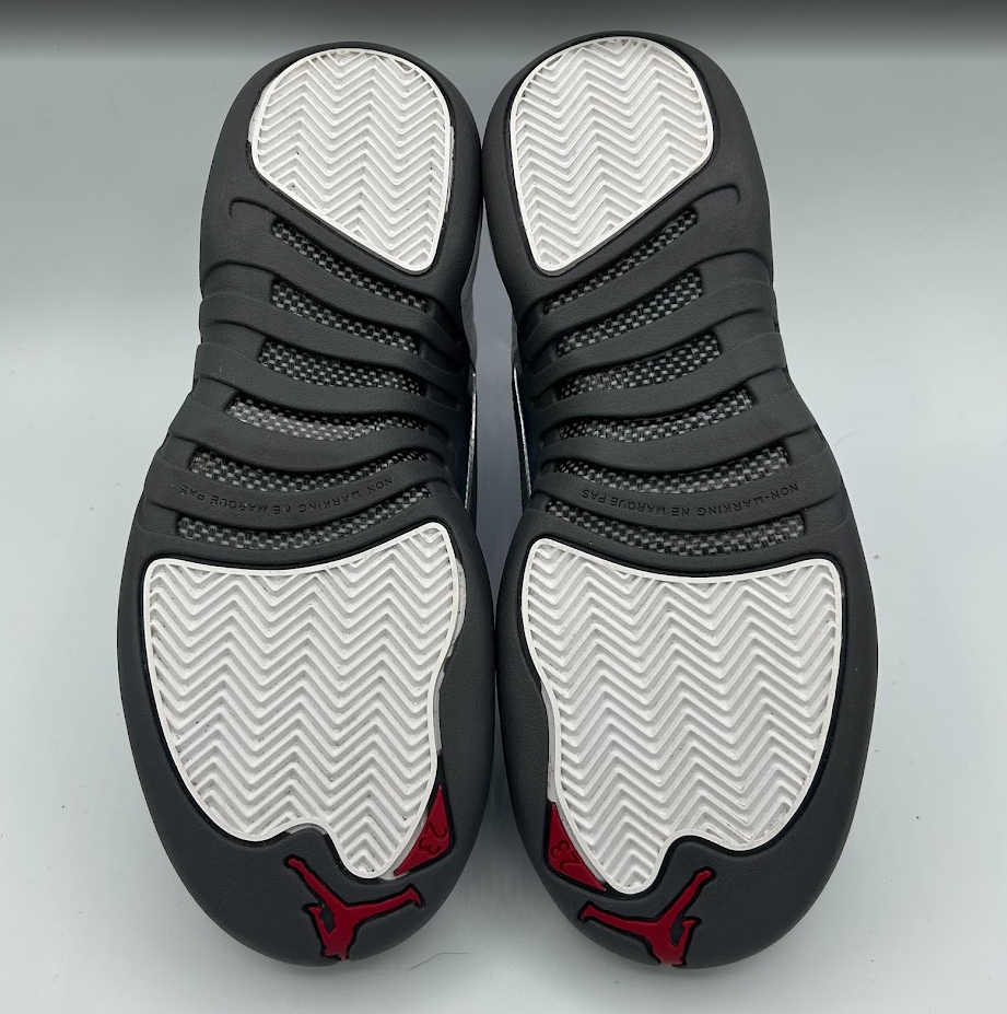 Jordan 12 Retro White Dark Grey (GS)
