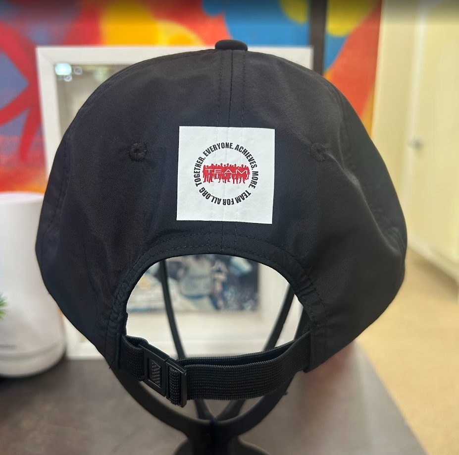 T.E.A.M. Circle Logo Dad Hat Black