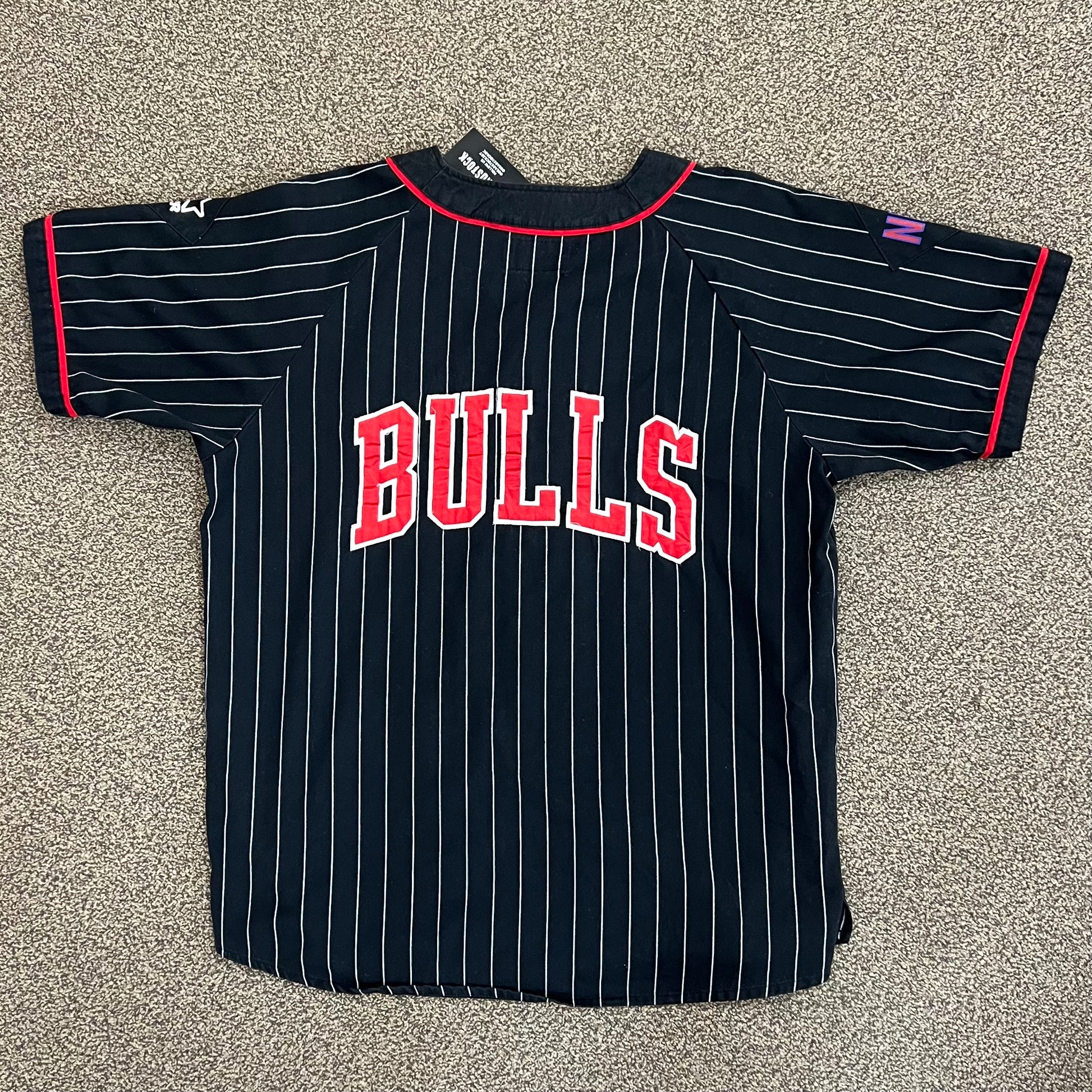 Vintage Starter Chicago Bulls Baseball Jersey
