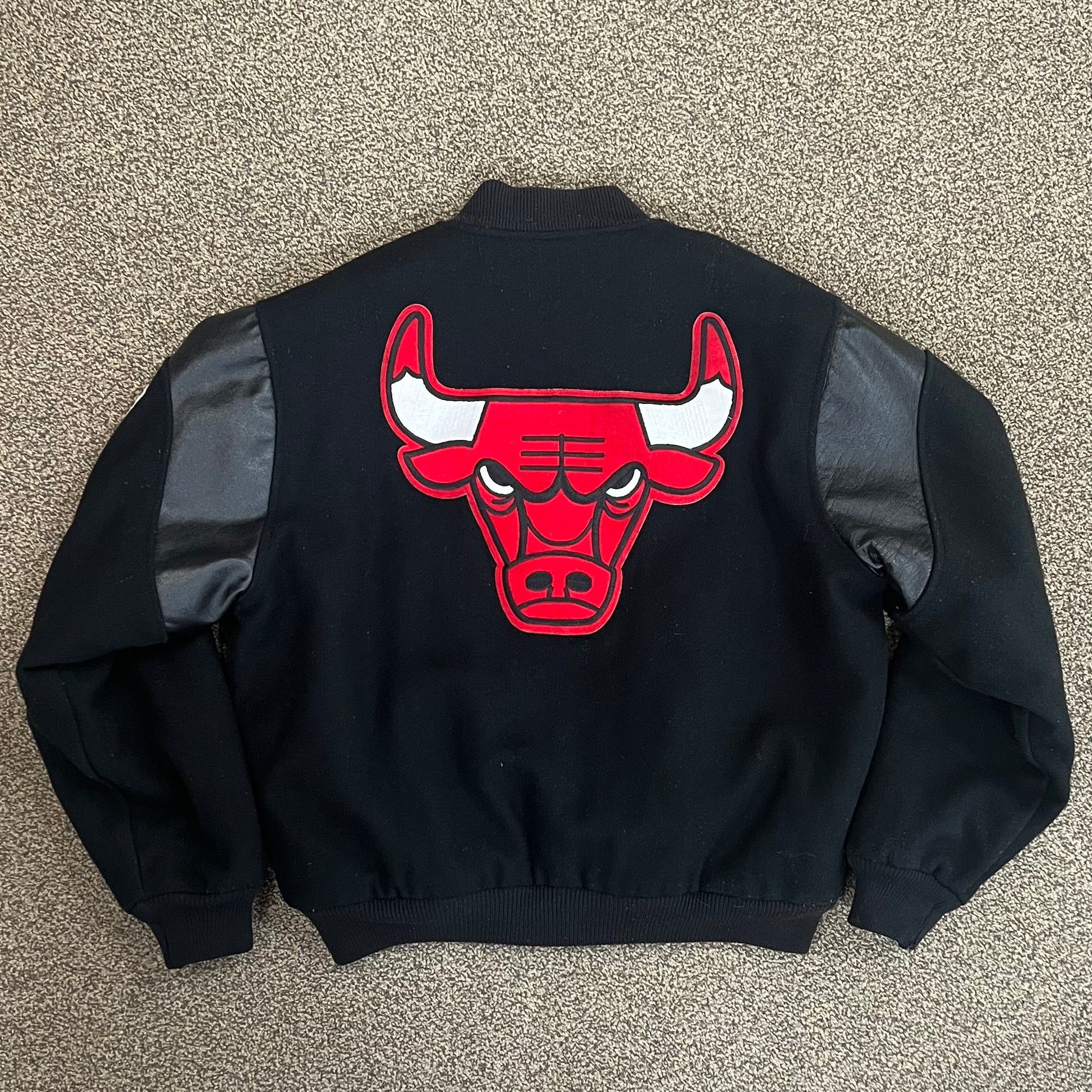 Vintage Chalk Line Chicago Bulls Wool Letterman Jacket