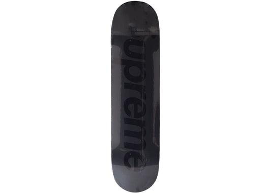 Supreme Tonal Box Logo Skateboard Deck Black