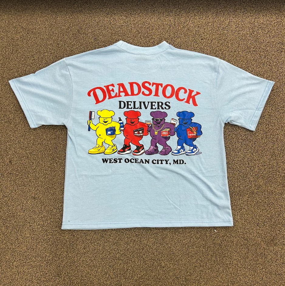 Deadstock Delivers West Ocean City Maryland Tee Baby Blue