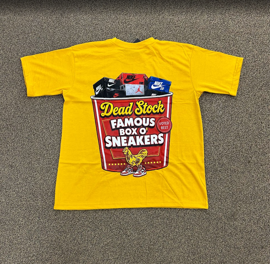 Deadstocks Famous Box O' Sneakers SS26 Collection Yellow