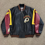 Vintage 58 Sports Washington Redskins Leather Jacket