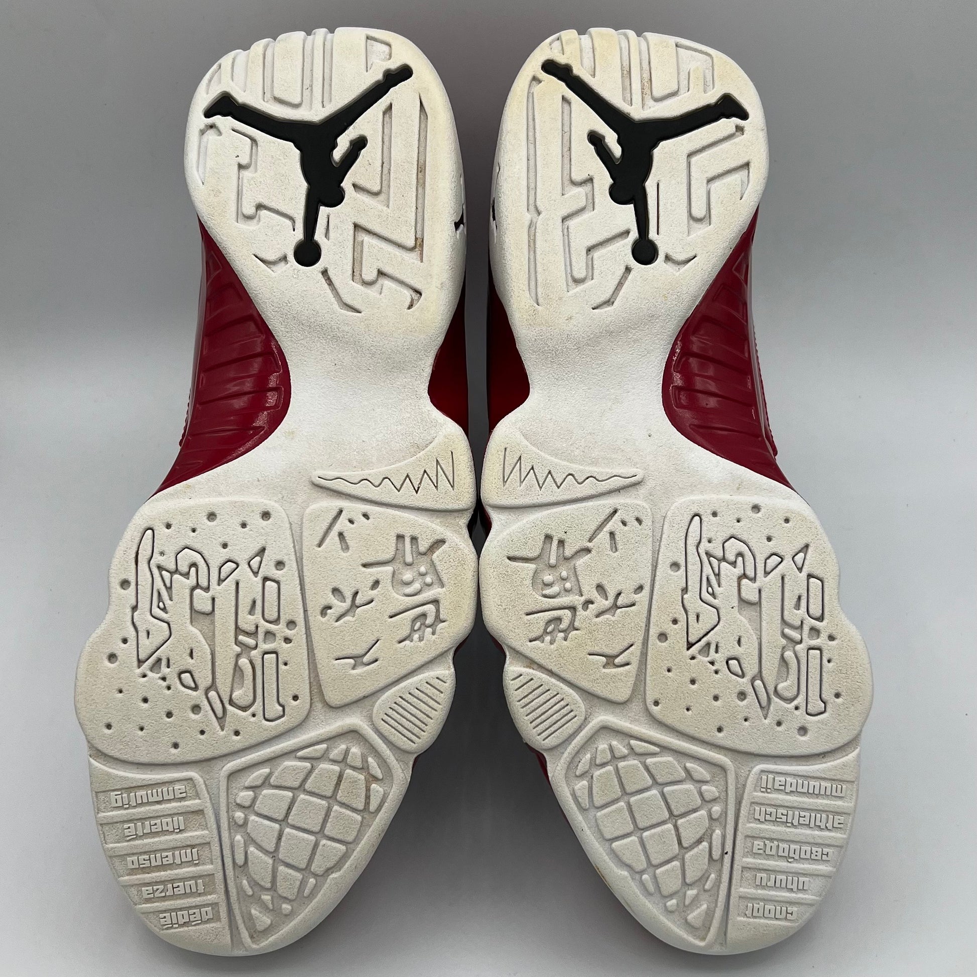 Jordan 9 Retro White Gym Red