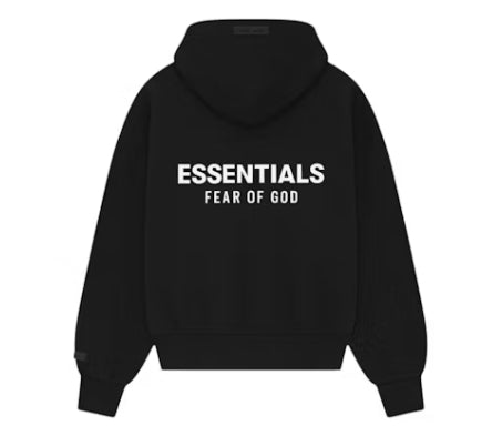 Fear of God Essentials Classic Hoodie Jet Black