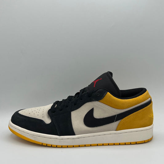 Jordan 1 Low Sail University Gold Black