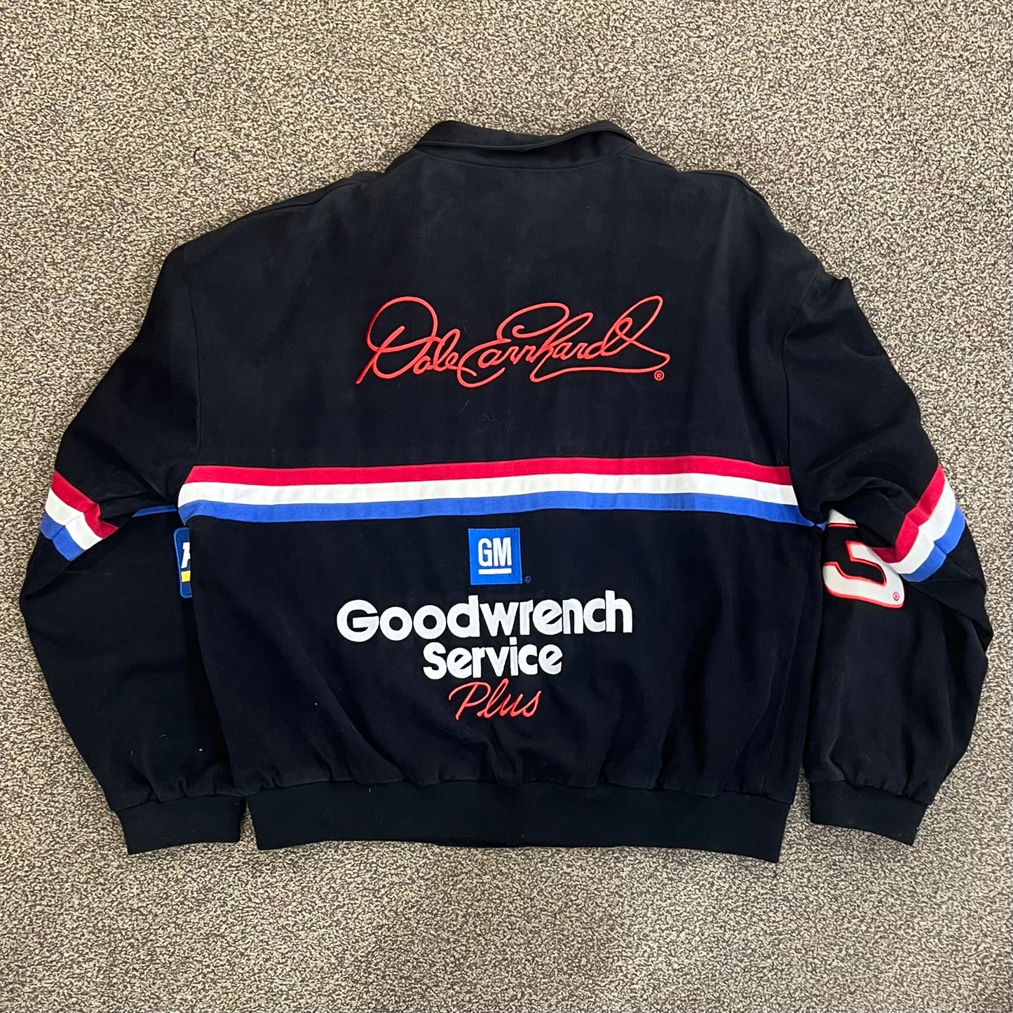 Vintage Chase Authentics Nascar Dale Earnhardt Racing Jacket