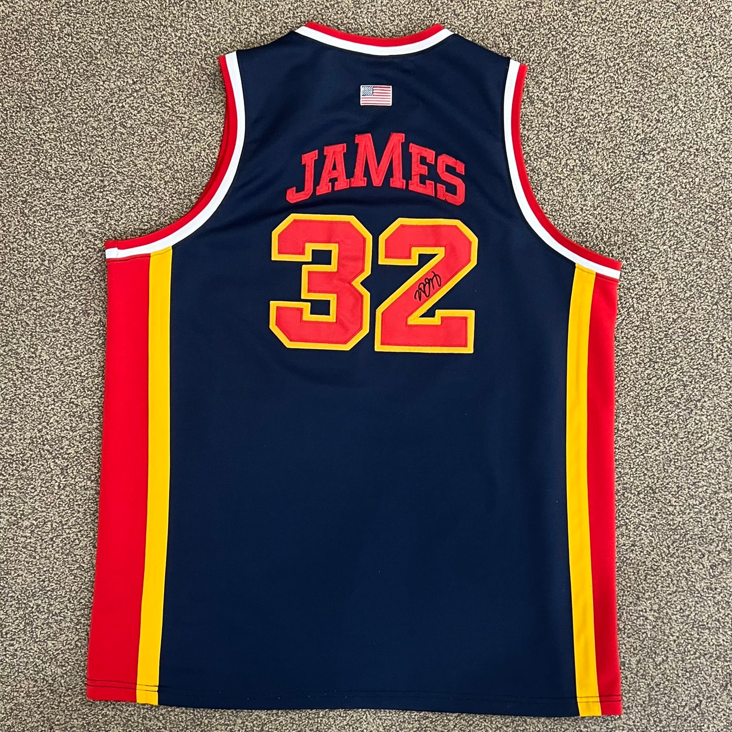 Lebron James McDonald's All American High School Basketball Jersey
