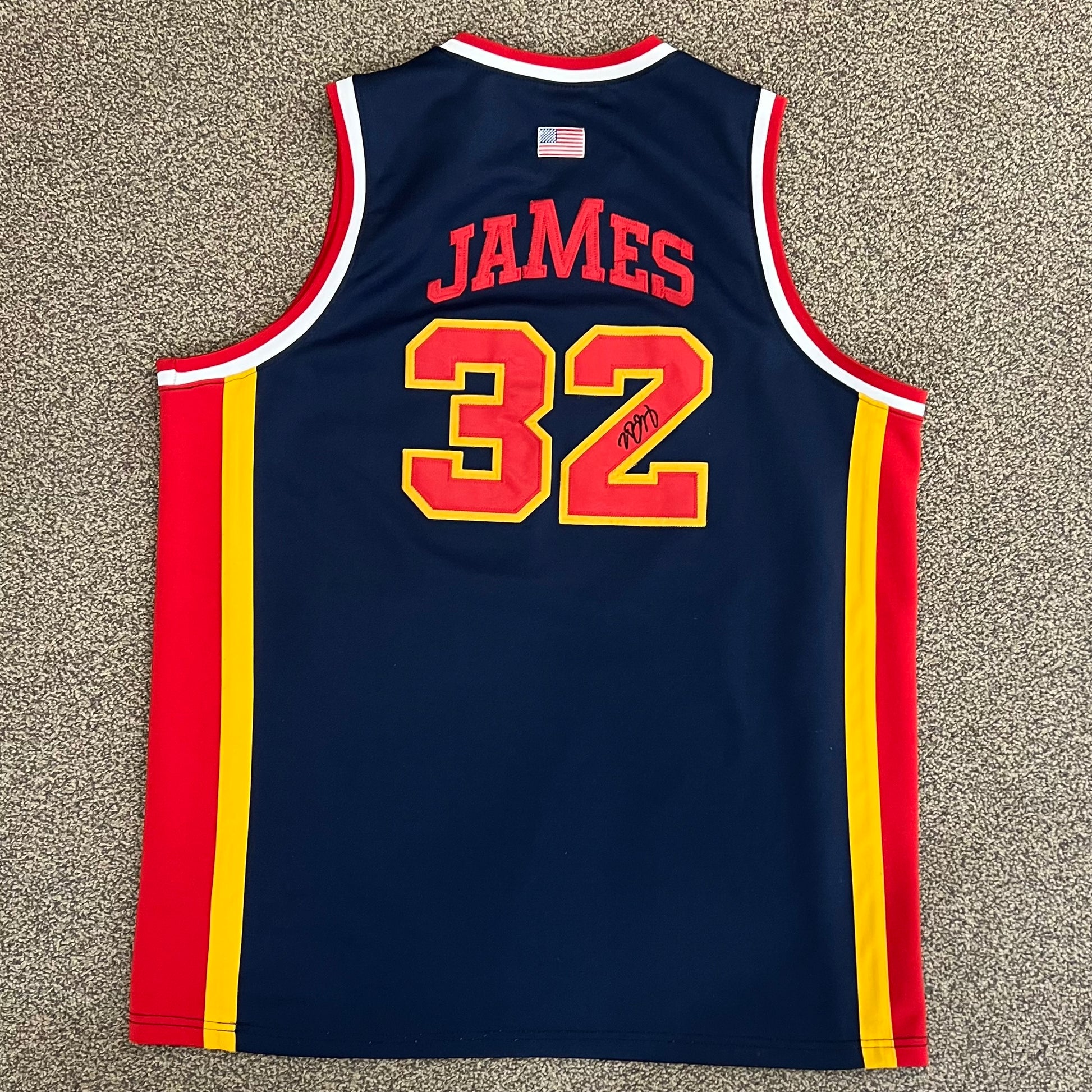 Lebron James McDonald's All American High School Basketball Jersey