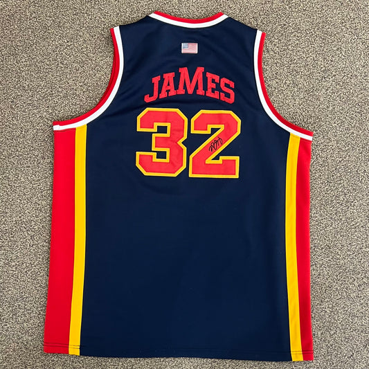 Lebron James McDonald's All American High School Basketball Jersey