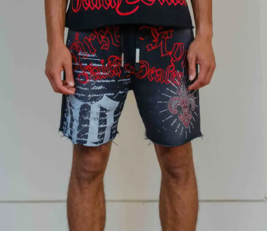 First Row Faith Dealer A Sacred Vow Halo Shorts