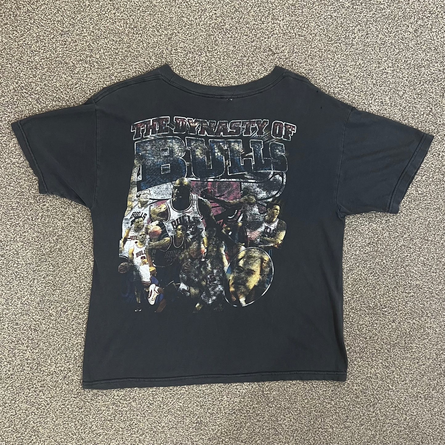 Vintage Chicago Bulls Double 3peat Tee