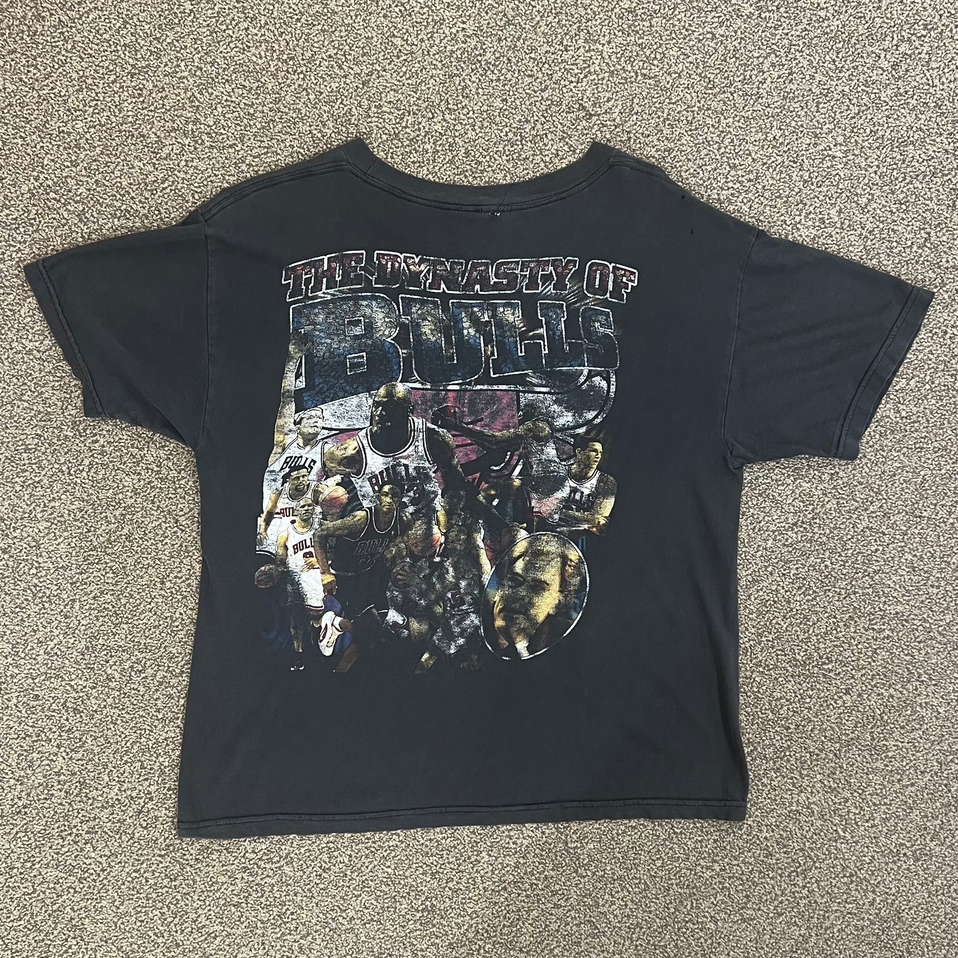 Vintage Chicago Bulls Double 3peat Tee