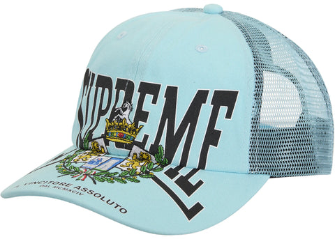 Supreme Crest Mesh Back 6-Panel Light Blue