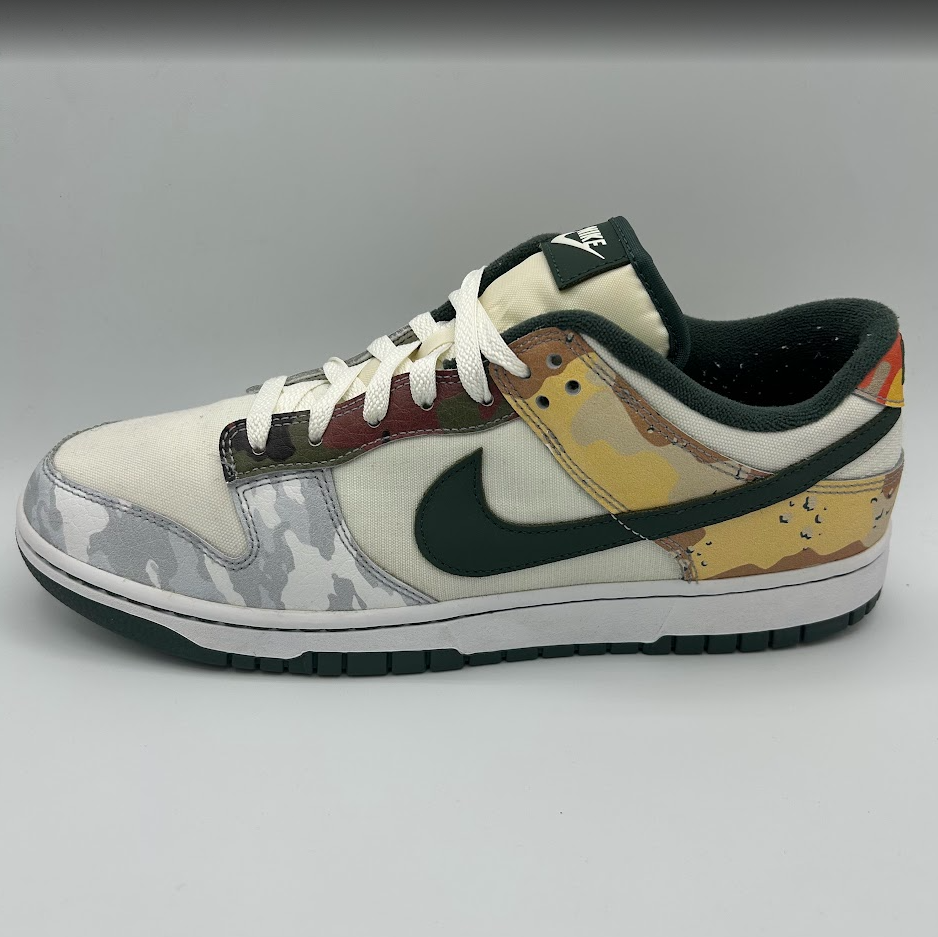 Nike Dunk Low SE Sail Multi-Camo