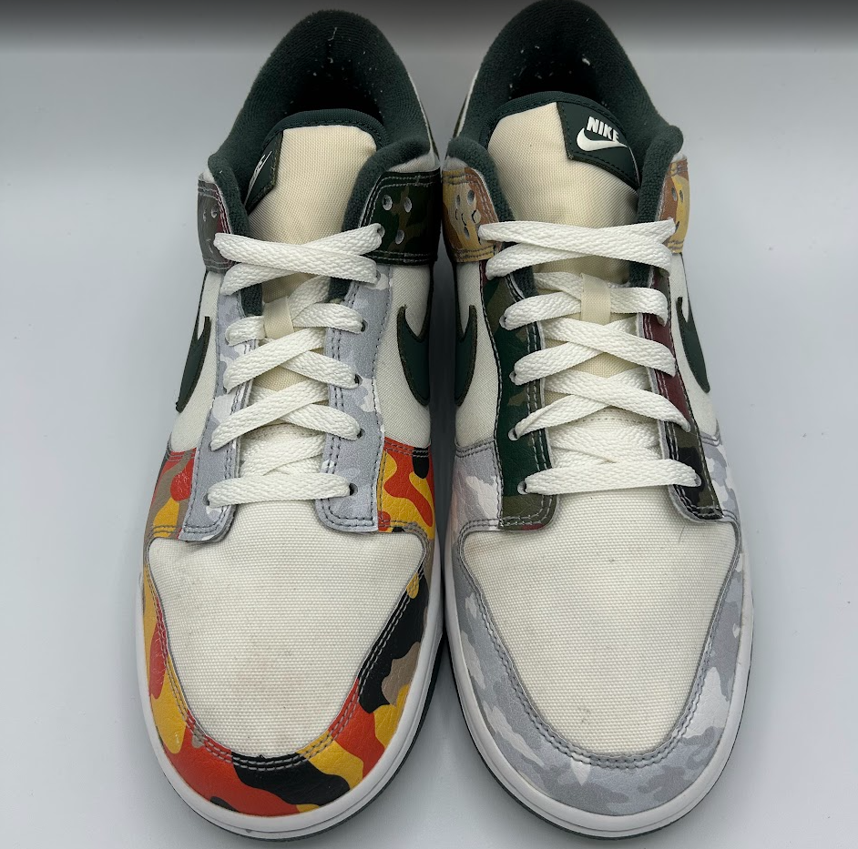 Nike Dunk Low SE Sail Multi-Camo