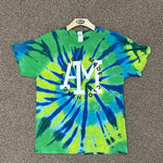 Action Made CTRL Green Tie Dye SS Tee