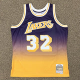 Hardwood Classics Mitchell & Ness Magic Johnson 84-85 Lakers Basketball Jersey
